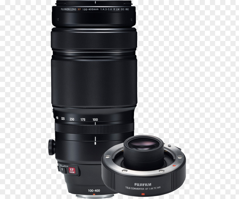 Camera Lens Fujifilm X-series XF 100-400mm F/4.5-5.6 R LM OIS WR X-mount PNG