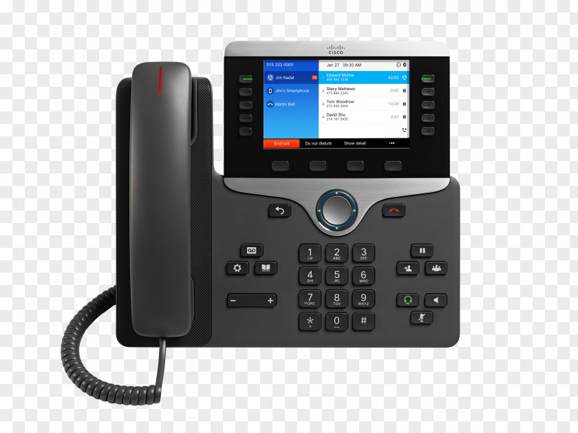 Charcoal Cisco 8851 VoIP PhoneCharcoal 8841 TelephoneOthers Phone PNG