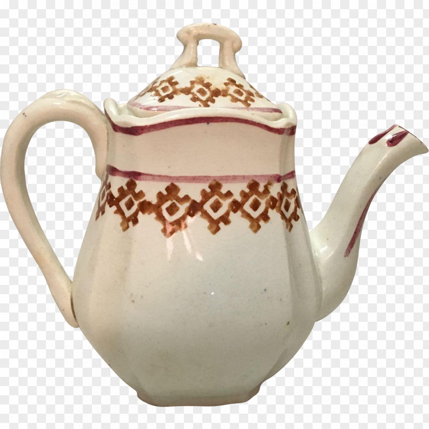 Kettle Teapot Ceramic Pottery Lid PNG