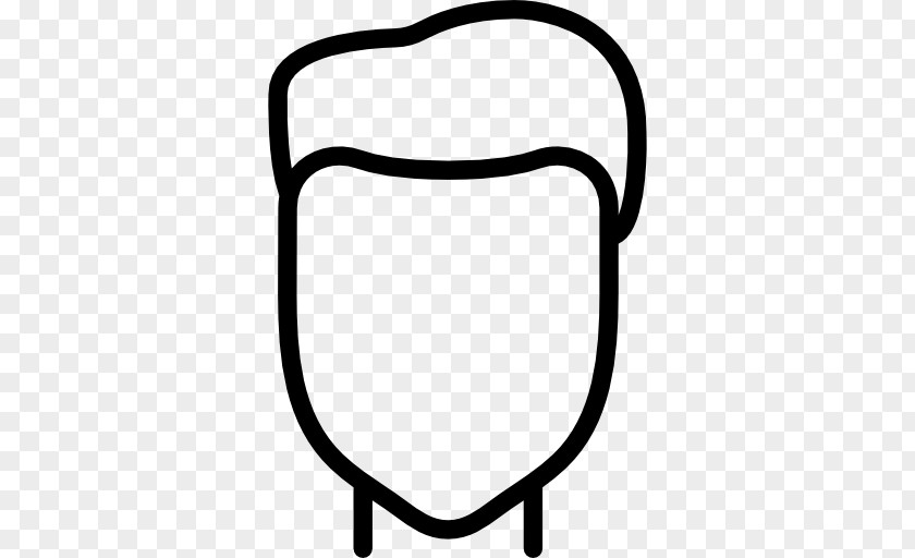 Pelo Hombre White Clip Art PNG