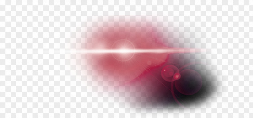 Red Light Effect Element Close-up Mouth PNG