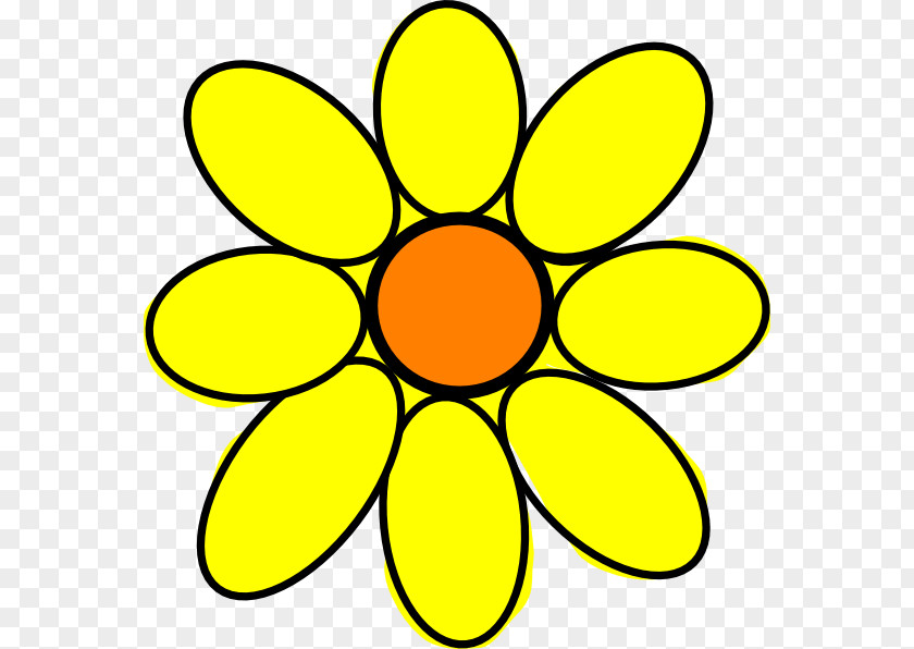 Sunflower Leaf Circle Symbol Chart PNG