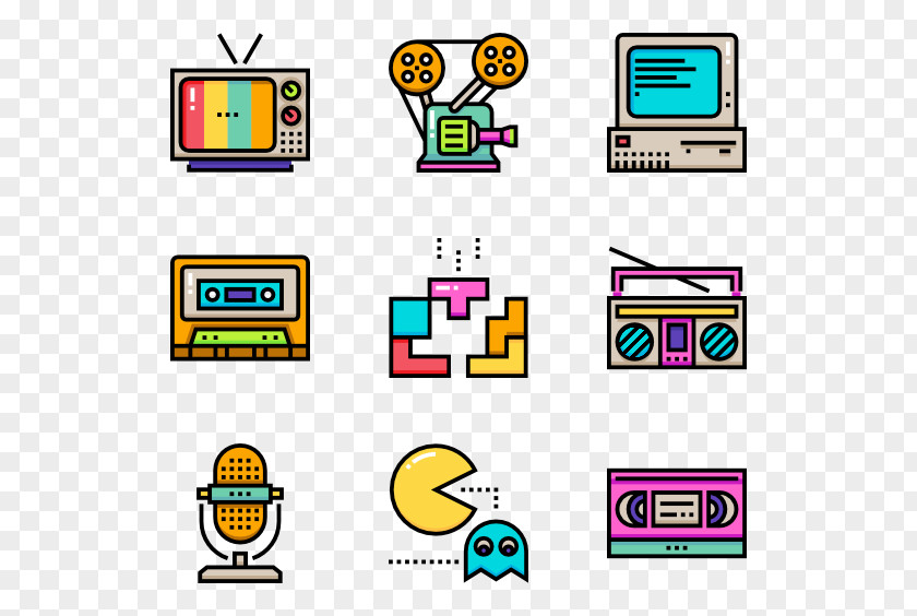 80s 1980s Clip Art PNG