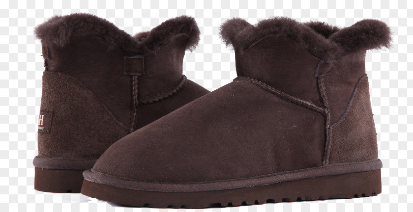 Brown Snow Boots Real Shot Boot Snowshoe PNG