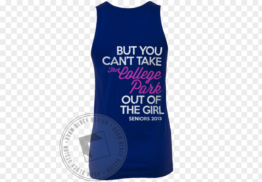 College Girls T-shirt Gilets Sleeveless Shirt Product PNG