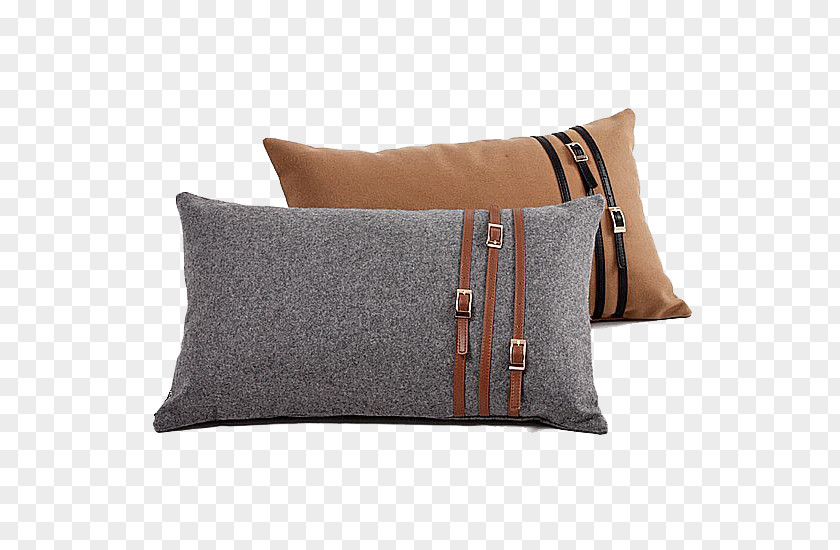 Dual Pillow Cushion Throw Bedroom PNG