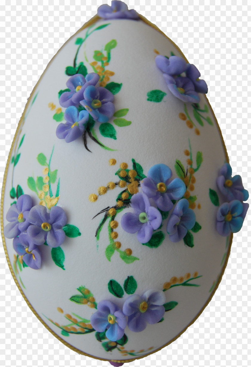 Easter Flowers Egg Bunny Clip Art PNG