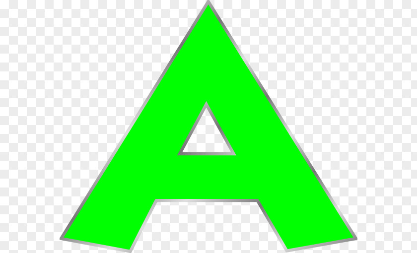 Letter A Clip Art PNG