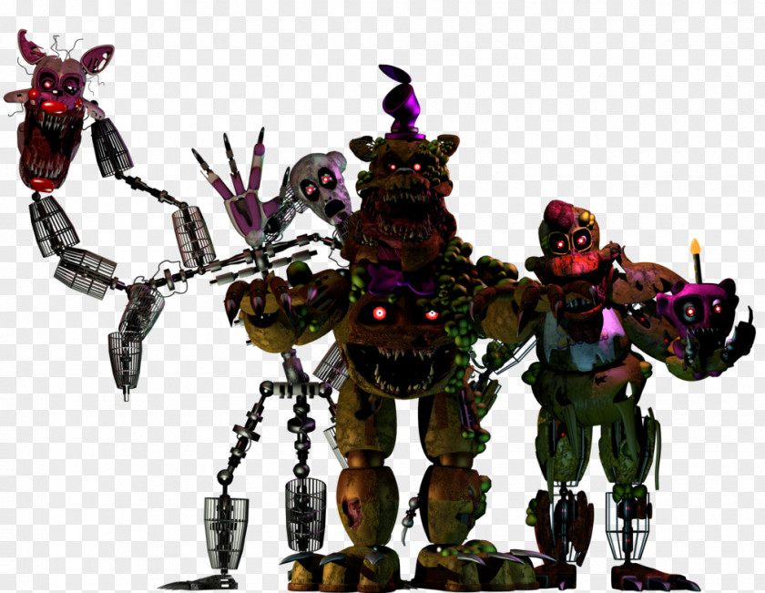 The Twisted Ones Five Nights At Freddy's: DeviantArt Digital Art PNG