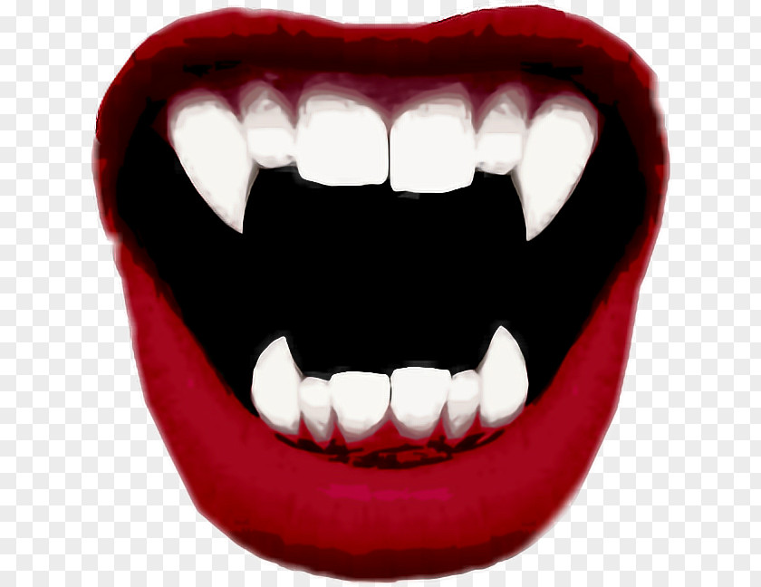 Vampire Fang Dracula Blood T-shirt PNG