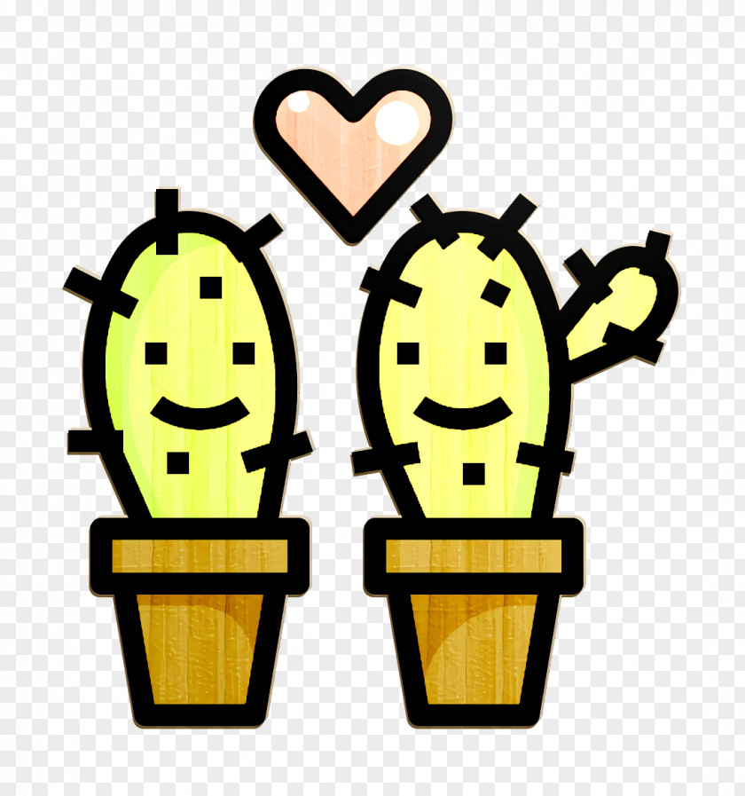 Cactus Icon Wedding PNG