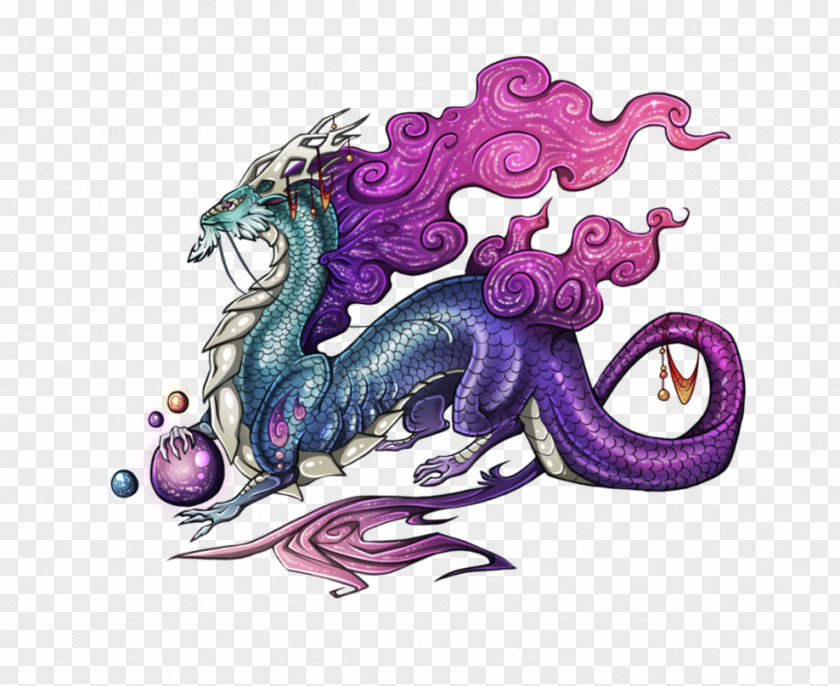 Chinese Fortune Telling Dragon PNG