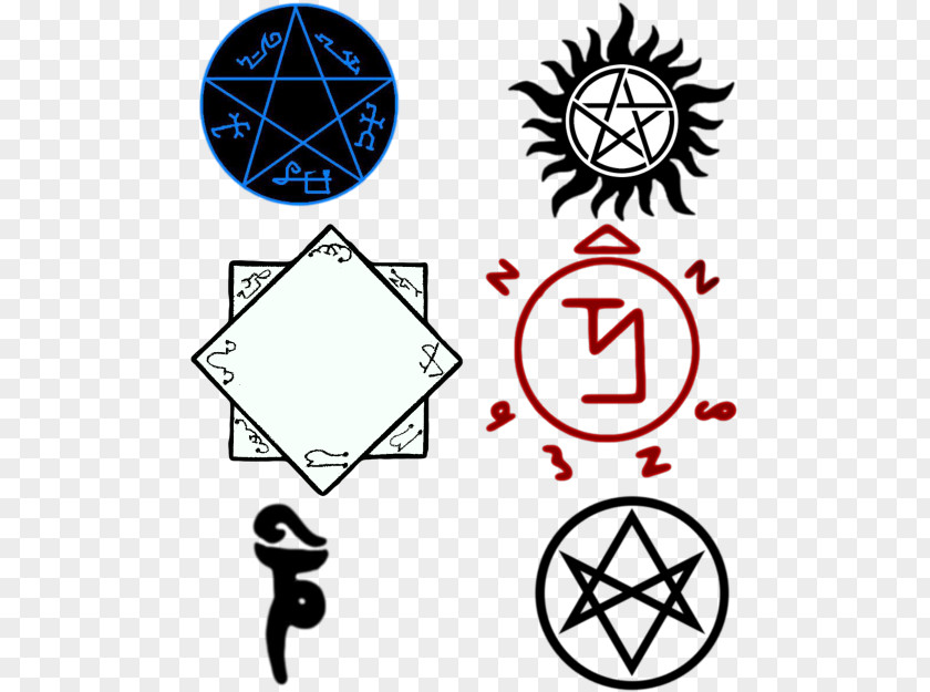 Demon Dean Winchester Crowley Demonic Possession Symbol PNG