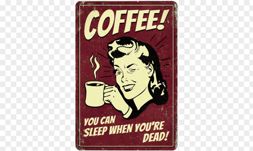 Metal Sign Poster Coffee Cafe Logo Advertising PNG