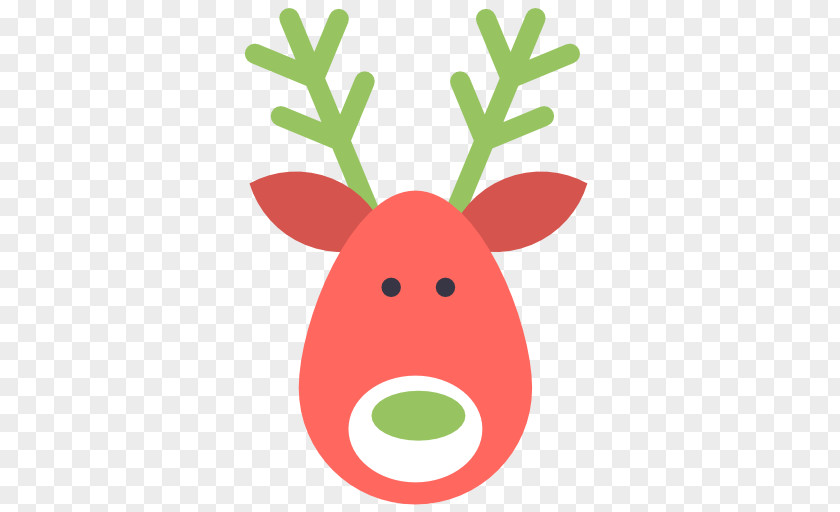 Reindeer Deer Grass Christmas Ornament PNG