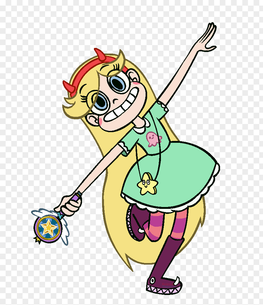5 Star Marco Diaz Color Starcrushed Butterfly PNG