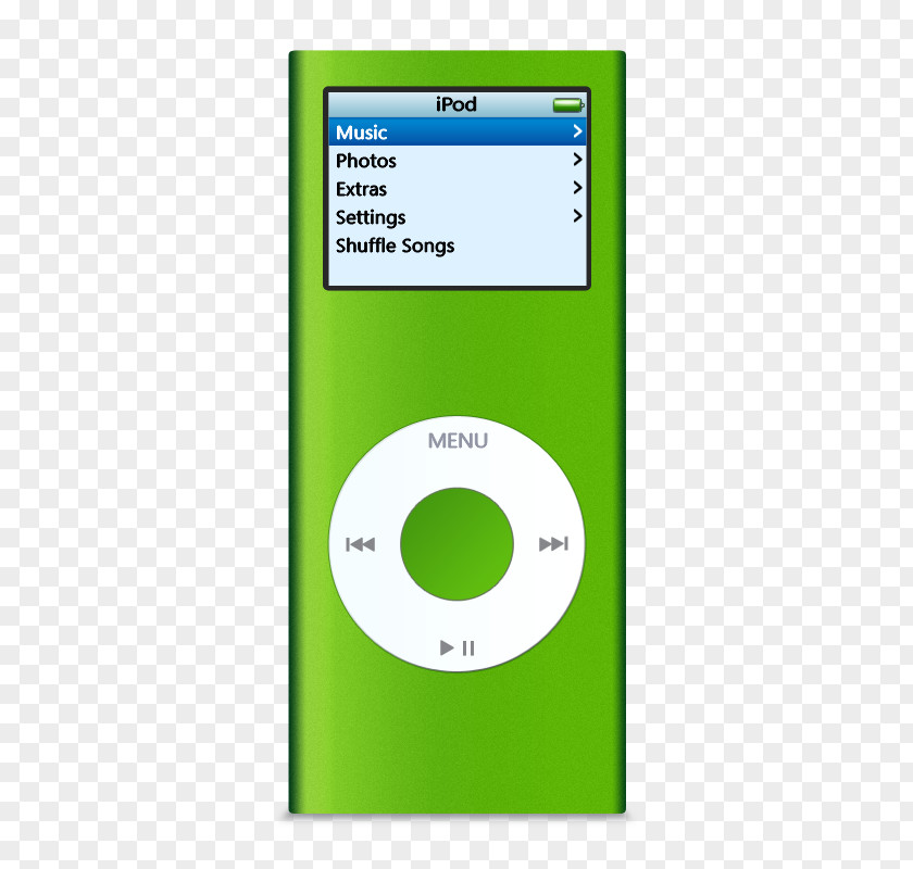 Apple IPod Nano (2nd Generation) MP4 Player MP3 PNG