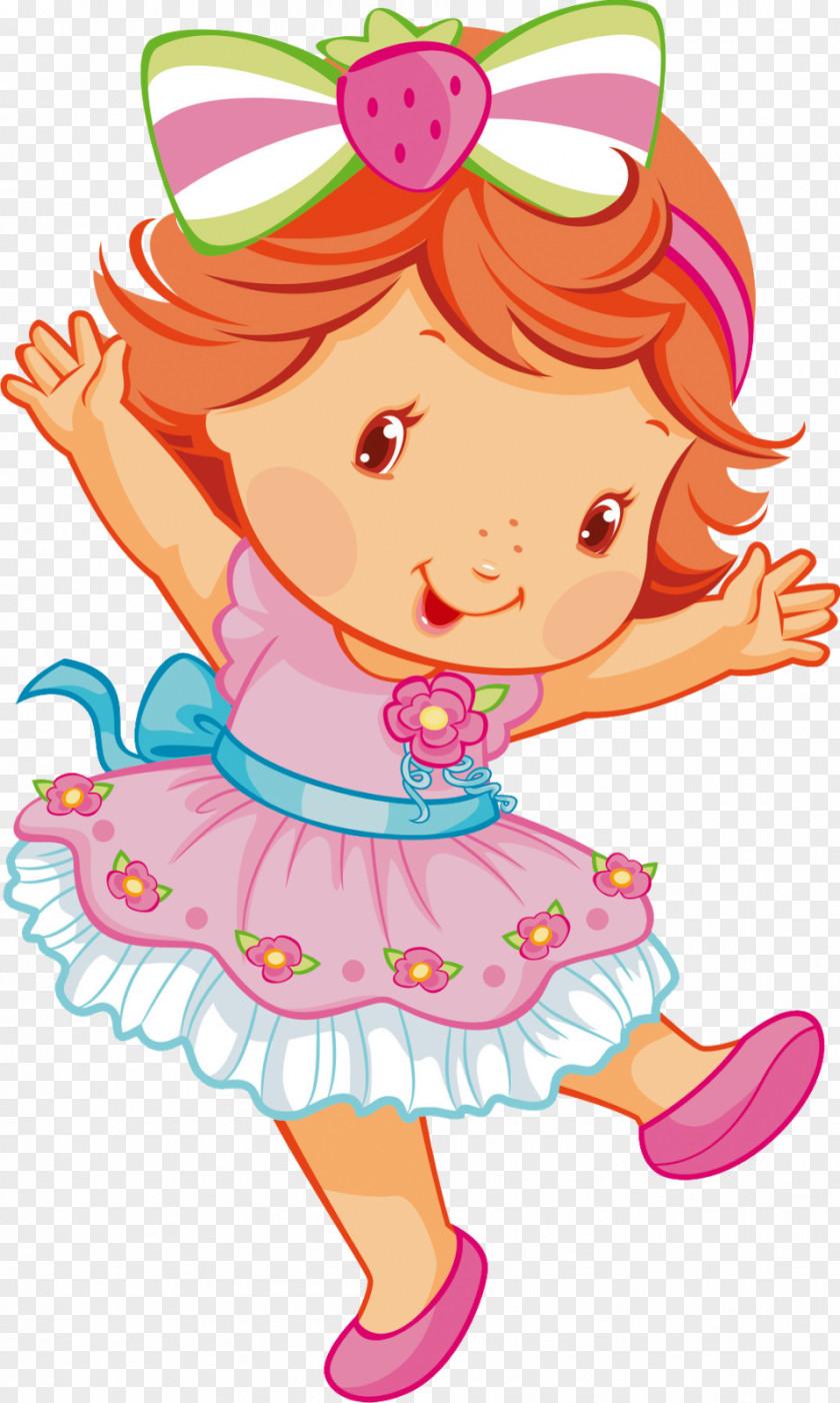 Baby Shoes Strawberry Shortcake Pie Party PNG