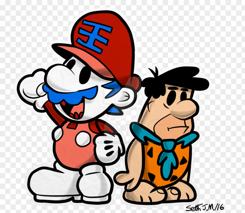 Fred Flintstone Father Uncle Super Mario Bros. Odyssey Child PNG