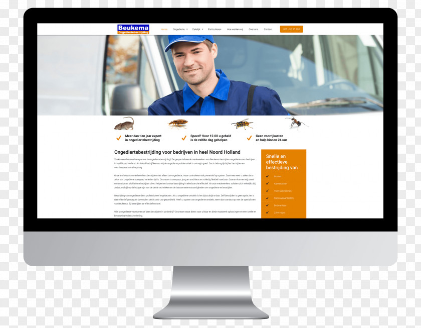 Mock Up Website Web Design Business Blog PNG