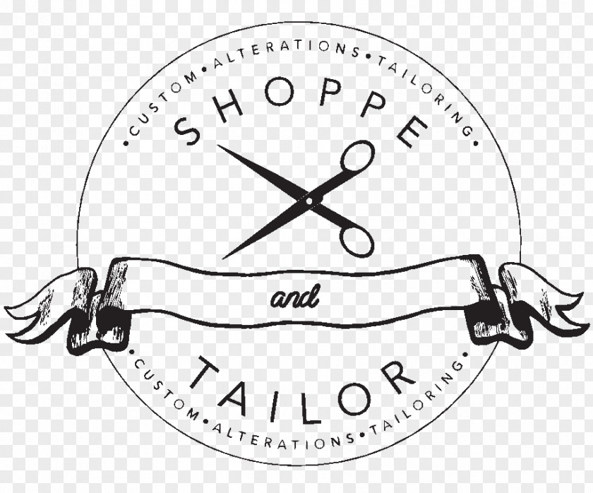 Tailor Logo Shoppe And Clothing Boutique Fashion PNG
