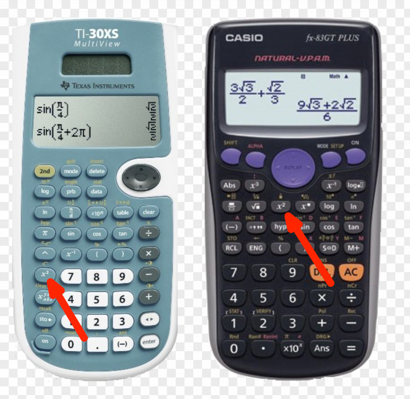Calculator Scientific Casio Fx-991ES V.P.A.M. Calculators PNG