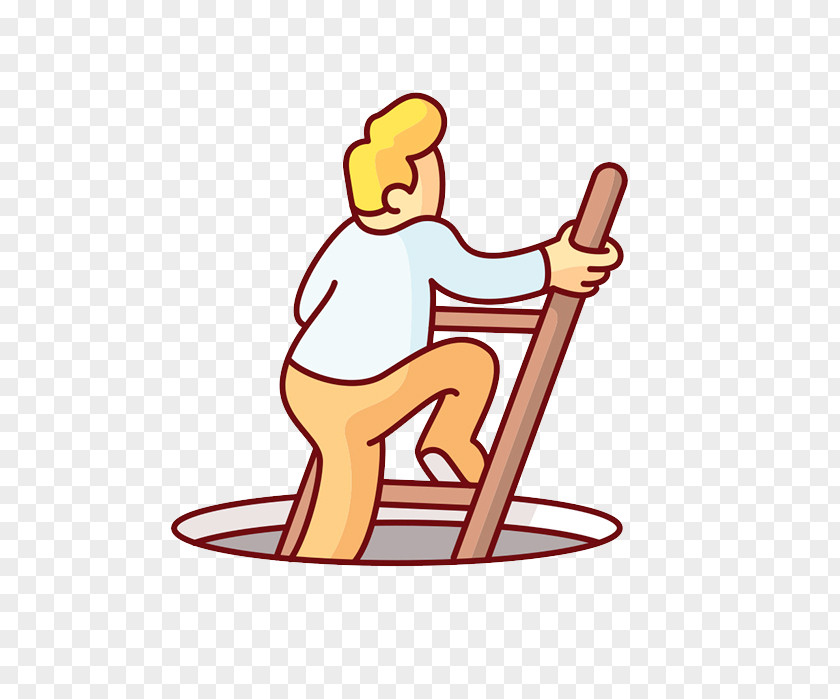 Climbing Stairs Google Allo Illustration PNG