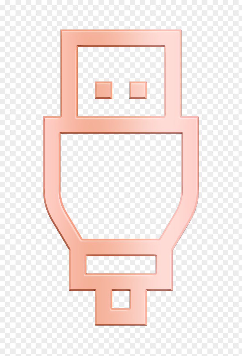 Computer Functions Icon Usb Cable PNG