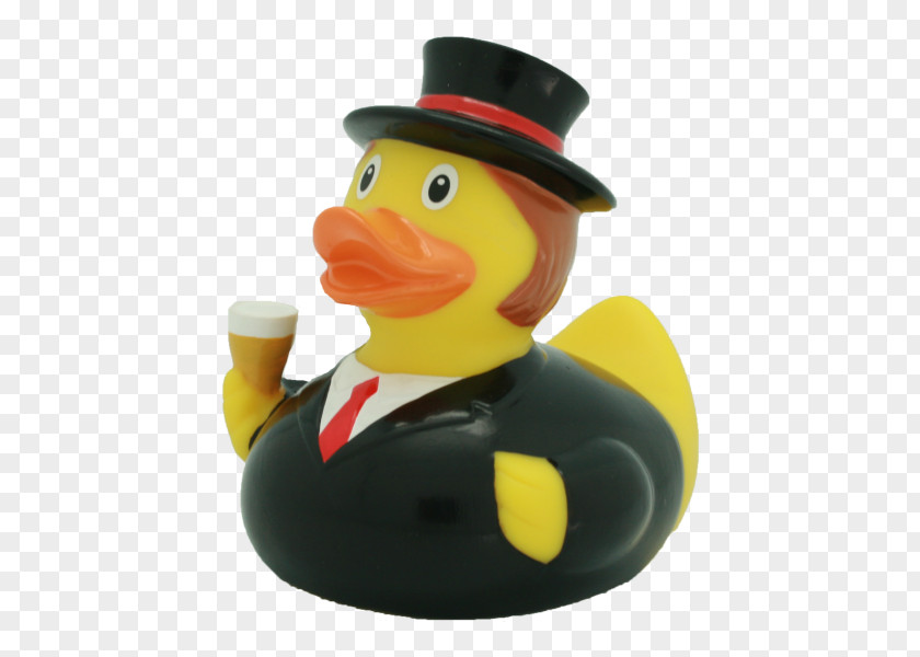 Duck Rubber Bath Toy Bridegroom PNG