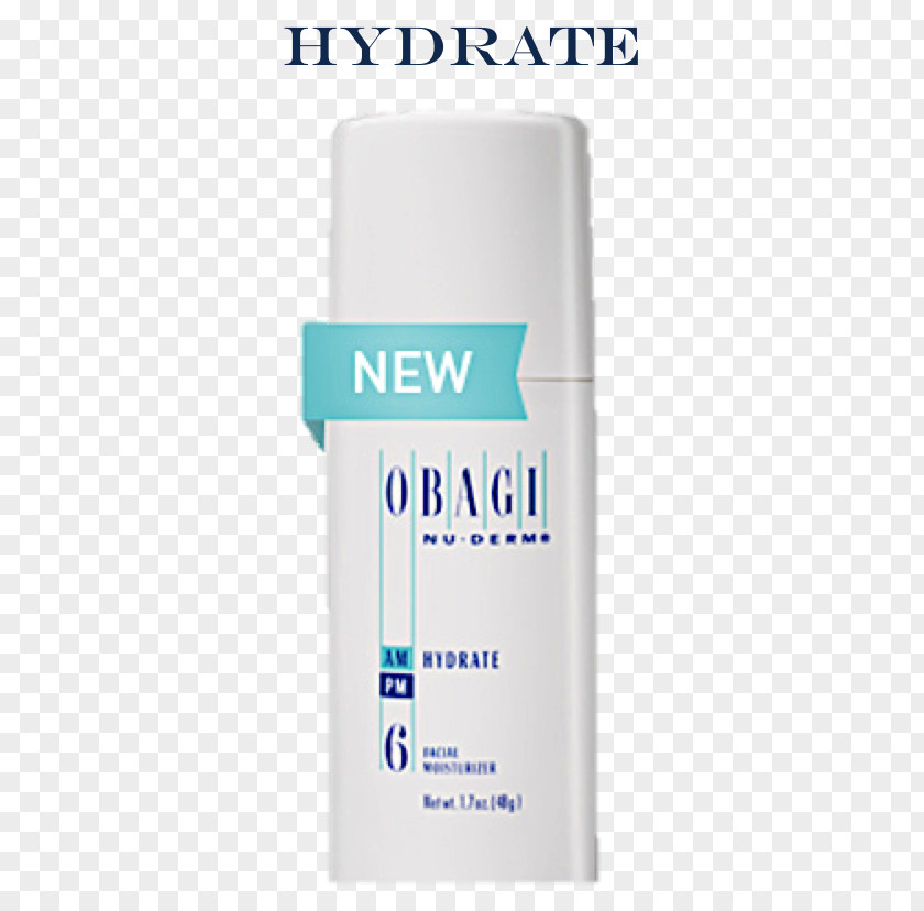 Hydrated Lotion Sunscreen Obagi Hydrate Facial Moisturizer CLENZIderm M.D. System PNG