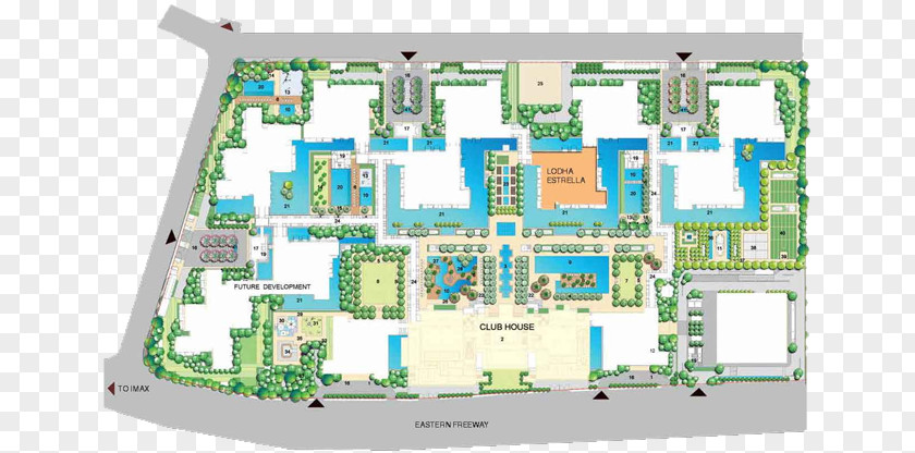 Master Plan New Cuffe Parade Wadala Floor Architectural PNG