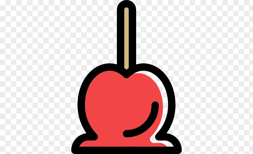 Candy Caramel Apple Icon PNG