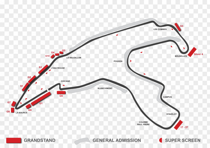 Formula 1 Circuit De Spa-Francorchamps 2018 Belgian Grand Prix PNG