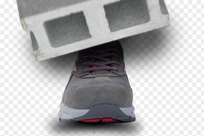 Safety Shoe Grey PNG