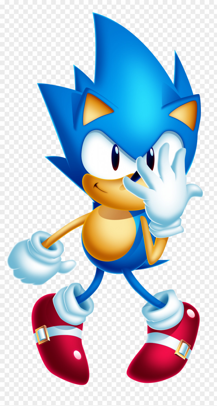 Sonic The Hedgehog Mania & Knuckles Forces Tails PNG