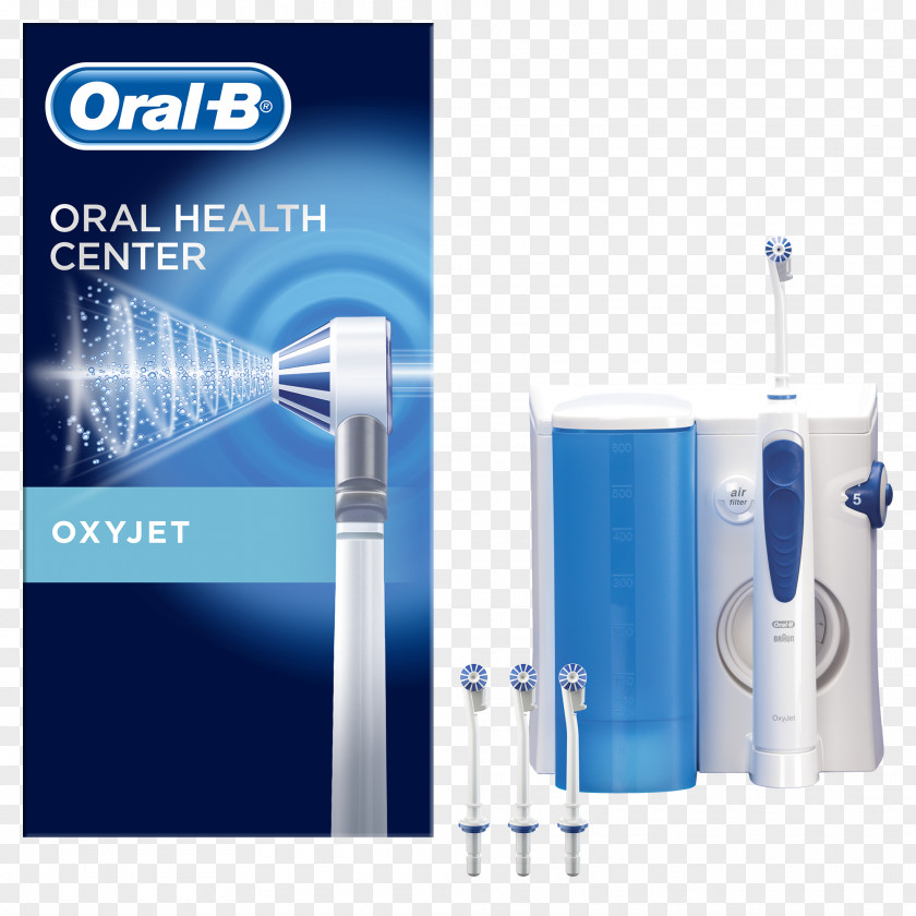 Toothbrush Electric Oral-B ProfessionalCare 3000 + Oxyjet Dental Water Jets PNG