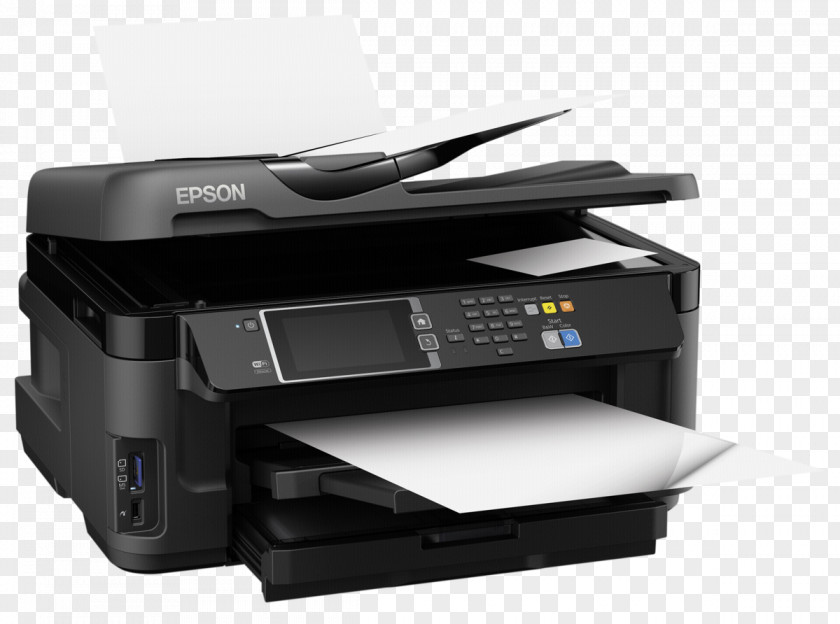 Hewlett-packard Hewlett-Packard Epson WorkForce WF-7610 Multi-function Printer WF-7620 PNG