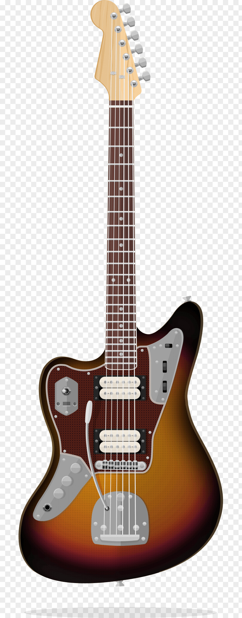 Kurt Cobain Electric Guitar Bass Acoustic Fender Jaguar PNG