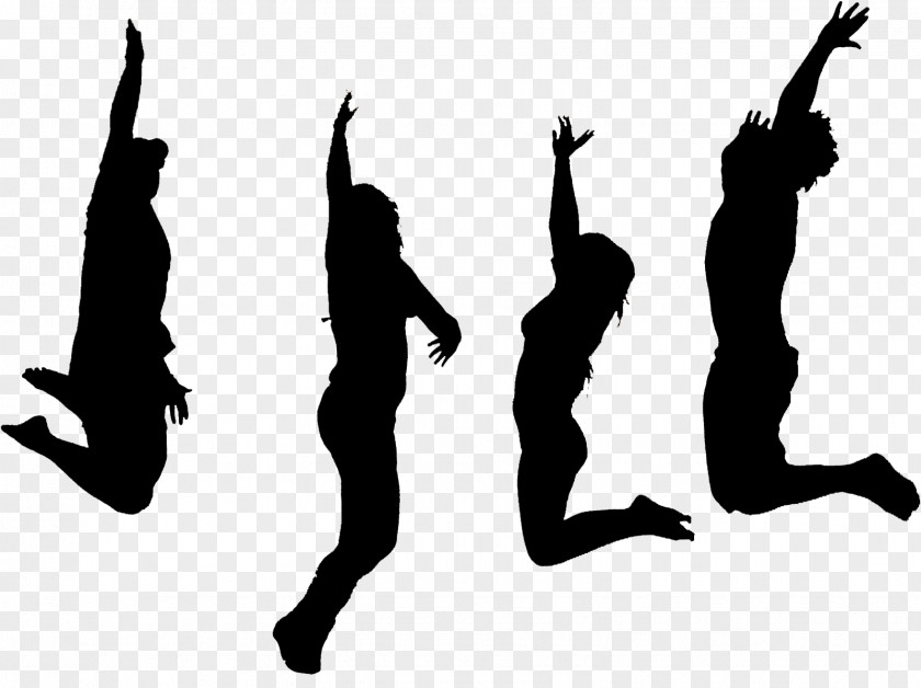 Shadow Athletic Dance Move Child Background PNG