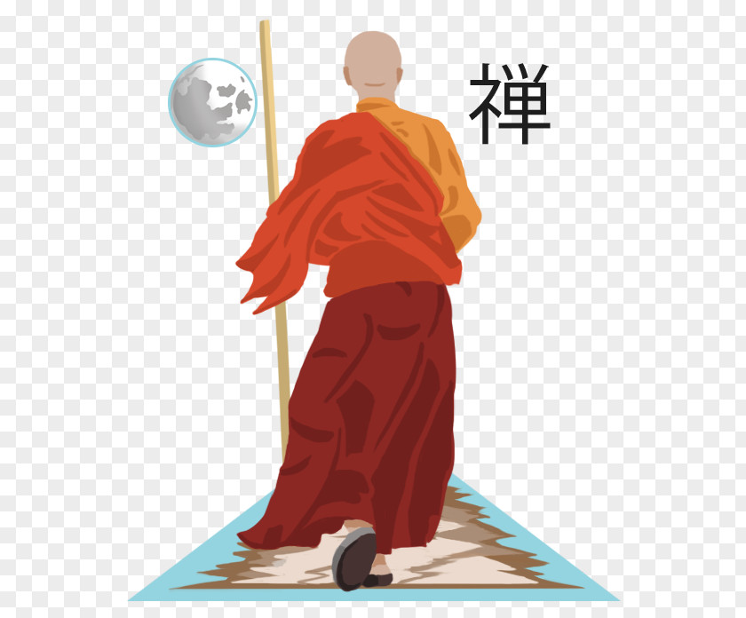 Buddhism Temple Costume Shoulder PNG