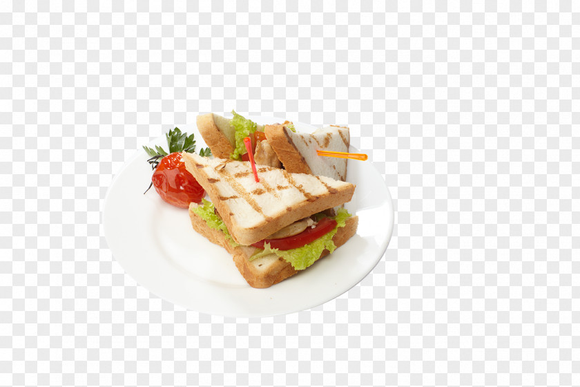 Chicken Fillet Belgian Waffle Breakfast Fast Food Toast PNG