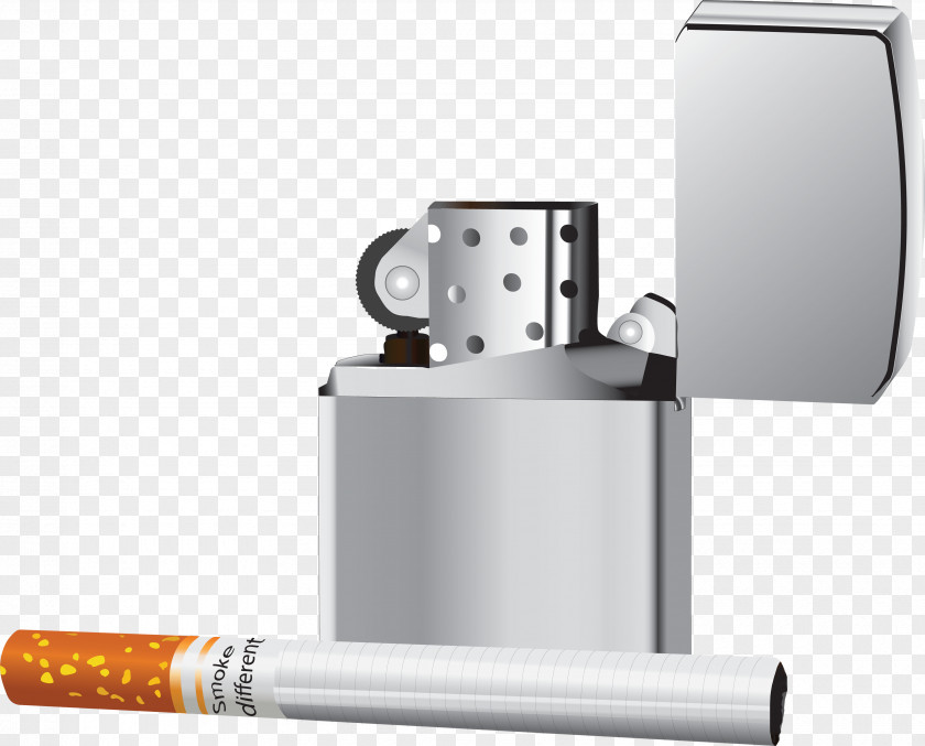 Cigarette And Light Image Electronic Tobacco Pipe PNG