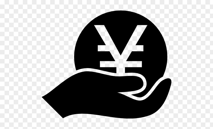 Japan Hand Currency Symbol Japanese Yen Sign Money PNG