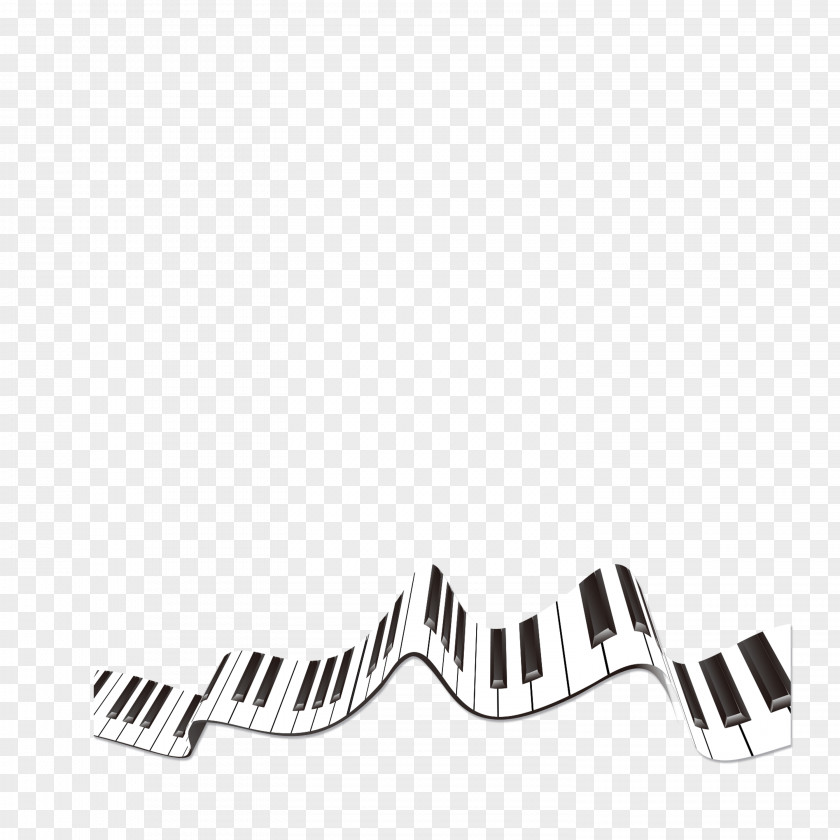 Keyboard Computer Black And White Mouse Musical Piano PNG