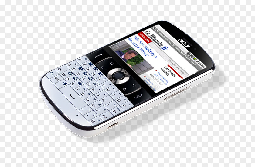 Smartphone Feature Phone Acer BeTouch E130 PNG