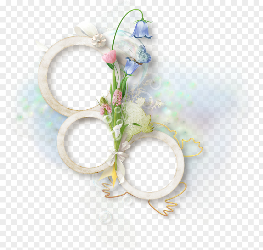Flower Clothing Accessories Ring PNG