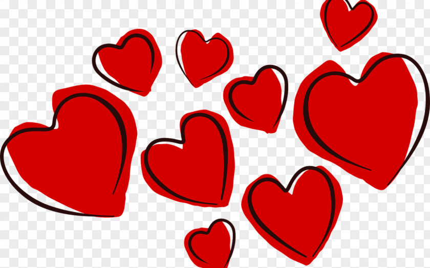 Heart Valentine's Day Clip Art PNG