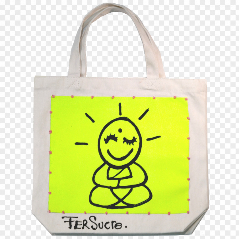 Smiley Tote Bag Text Messaging Product PNG