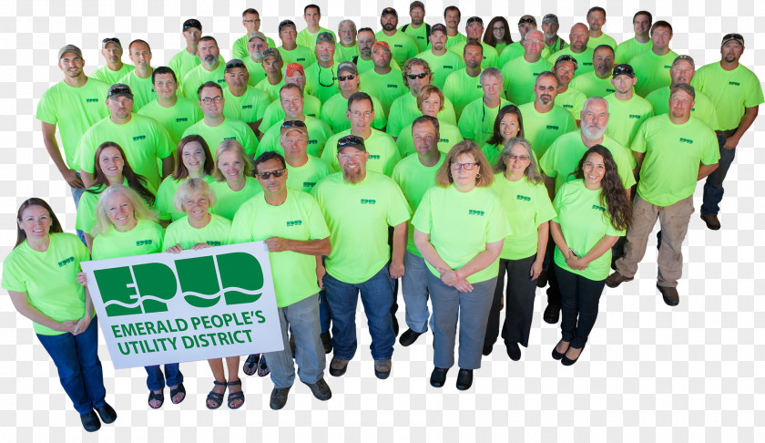 Emerald People's Utility District Public T-shirt PNG