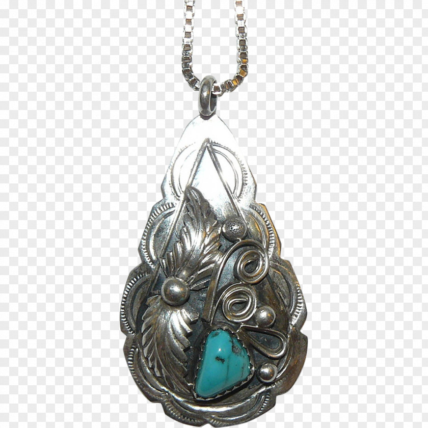 Jewellery Locket Turquoise Necklace PNG